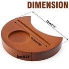 Wooden Tarot Card Holder Stand Display  Cute Witchy Moon Desk Decor For    