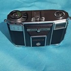 Vintage Zeiss Ikon Contessa 35mm Folding Film Camera Black With Leather Case