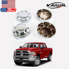 Front And Rear Wheel Center Hubcap Compatible With 2011-2018 Ram 3500 1-ton Dual