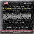 Dr Strings Black Beauties Medium 4-string Bass Strings
