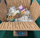 Vintage And Estate Junk Drawer Harvest Craft Mix Jewelry Lot Some Wearable 11 