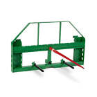 Titan Attachments 50-in Pallet Fork Frame Attachment  39-in Hay Spears