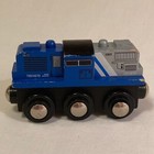 Imaginarium Wooden Train 670 Tru3670 Blue Gray Engine Brio Thomas Compatible