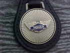 Honda Goldwing Motorcycle Nos Leather Key Fob Classic Logo Custom Made Usa
