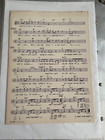 Beach Boys - Male Ego - Original Lead Sheet Brian Wilson Eugene Landy Mike Love