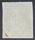 Gb Sg2wi 1840 Penny Black Plate 1b  Mj  Inverted Watermark  Used With Red Mx