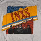 Vintage Inxs Single Stitch   listen Like Thieves    Tour 1985 Shirt Size L Rare  24