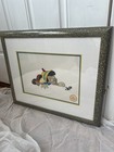 Disney Limited Edition Serigraph Cel Pinocchio 1940 Framed With Certificate