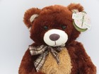 First   Main Plush Toby N Koby Teddy Bear 13  Stuffed Animal Item 1185 New Brown