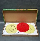 Vtg 1970s Kenner Rotodraw Art Set Zoo Animals Box   9 Discs Incomplete