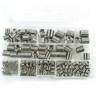 200pcs set 304 Stainless Steel Thread Inserts Wire Insert Thread Repair M3-m12