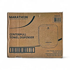 Marathon Manual Centerpull Paper Towel Dispenser  Black