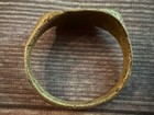 Ancient Ring Likely Brass Poss  Late Roman byzantine medieval Diameter  23mm2 8g