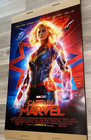 Captain Marvel Movie Poster Double Sided Ds 27x40 New  Authentic Marvel Disney