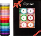 20 Colors 100 Yard Satin Ribbon Fabric Ribbon Silk Ribbon Embellish Ribbon Rolls