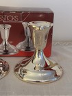 Fb Rogers Silver Towle Co Silverplate Candlesticks With Box Set Of 2 Japan 