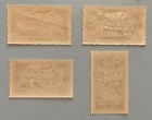 Lebanon Liban 1925 Airmail Complete Set 4 Stamps Scott  C9 - C12 Mh  a14 