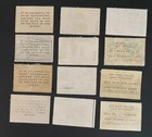 Us Stamps Lot Of 12 Different Federal Duck Stamps Rw 13 Up To Rw 45 Used