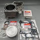 Oem Top End Kit W  Cylinder For 2009-2013 Honda Big Red 700 Muv700