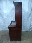 Antique Oak Dry Sink Cupboard Survivor Original Finish 1895 Dovetailed