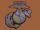 U s Military Marine Corps Eagle Globe   Anchor Ega Oversize Back Patch 10  Patch