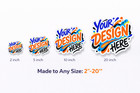 Custom Printed Vinyl Stickers Die Cut Logo Outdoor Waterproof Uv Resistant 2    20