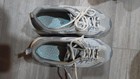 Gray And White Women s Sketchers Tennis Shoes  Gently Used  Size 6 1 2