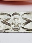 Vintage Southwestern Hand Stamped Belt Buckle  For Repair 73 