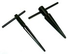 2 Pc T Handle Tapered Reamer Set 1 8  To 1 2    5 32   7 8  Bridge Pin Hole Tool
