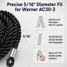 Extension Ladder Rope Replacement  5 16 In Ac30-2 Compatible With Werner  