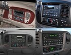 For 1997-2004 Ford F150 Double Din Radio Rotated Android 15 Stereo Carplay Gps