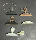 Assorted Cejilla Capos For Flamenco Guitars Lot Of 5