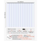 Uimoso 12 Pcs Pvc Strip Curtain 84 X 72 X 0 08 In Smooth Plastic Door Panels