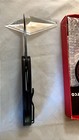 New Spyderco Efficient Knife Combo Edge Blade Black G-10 Handle - C216gpsbbk