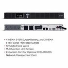Cyberpower Or500lcdrm1u 4 2 Outlets Smart App Lcd Ups System 500va 300w 1u Rack