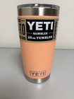 Lowcountry Peach Yeti   20 Ounce Rambler   - Authentic - Mag Lid