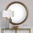 Uttermost 09183 Spera  - 42 13 Inch Round Mirror - 42 13 Inches Wide By 2 13