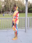 2pcs Women Tracksuit Sweatshirt Tops Pants Set Casual Jogging Sports Lounge Wear