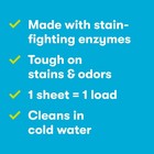 Ecos Laundry Detergent Sheets Vegan  No 64 Count  pack Of 1   Free   Clear