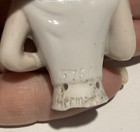 Antique German Porcelain Pin Cushion Half Doll 2 5  Rare Vintage Collectible