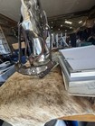 Champion Sterling Overlay Western Show Halter Vintage Dark Oil