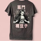 Hot Topic Demon Slayer Nezuko Kamado Gray Double-sided Cotton Tee S Boyfriend