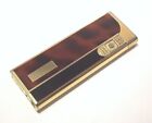 C  1970s Colibri Ygt   Faux Tortoise Touch Sensor Lighter Working W  New Battery