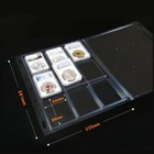 1 Pack 9 Pocket Slab Coin Holder Sturdy Page Sheet 4 Ngc Pcgs Anacs Etc