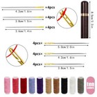 12 24pcs Blind Needle Elderly Needle-side Hole Hand Household Sewing Stainless