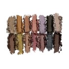 Cool Neutrals Eyeshadow Palette  14 Shades  Dual-ended Brush