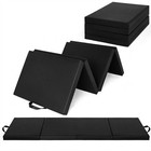 Folding Gymnastics Mat  thick Portable Gym Tumbling Mat Floor Pad  fitness Yoga