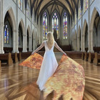 Us Worship Flags For Dance Church Set Praise Dance Flag Fire Flags With Rods