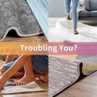  12 Pack  Rug Gripper  Double Sided Non-slip Rug Pads Rug Tape Stickers Washable