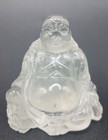 Chinese Rock Crystal Quartz Hand Carving Of Buddha Figurine Qing 3 8 Cm High